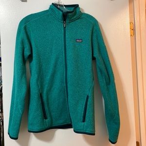 Green Full Zip Patagonia Better Sweater